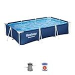Análisis y comparativa: Las mejores piscinas rectangulares desmontables con depuradora para que tu mascota disfrute del verano